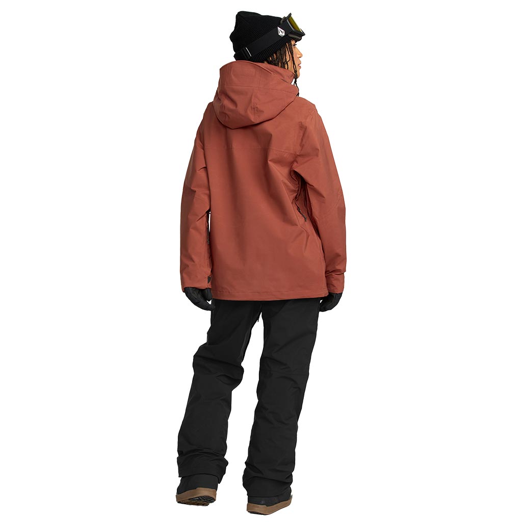 Volcom 2026 Womens AT Stretch Gore-Tex Jacket - Henna