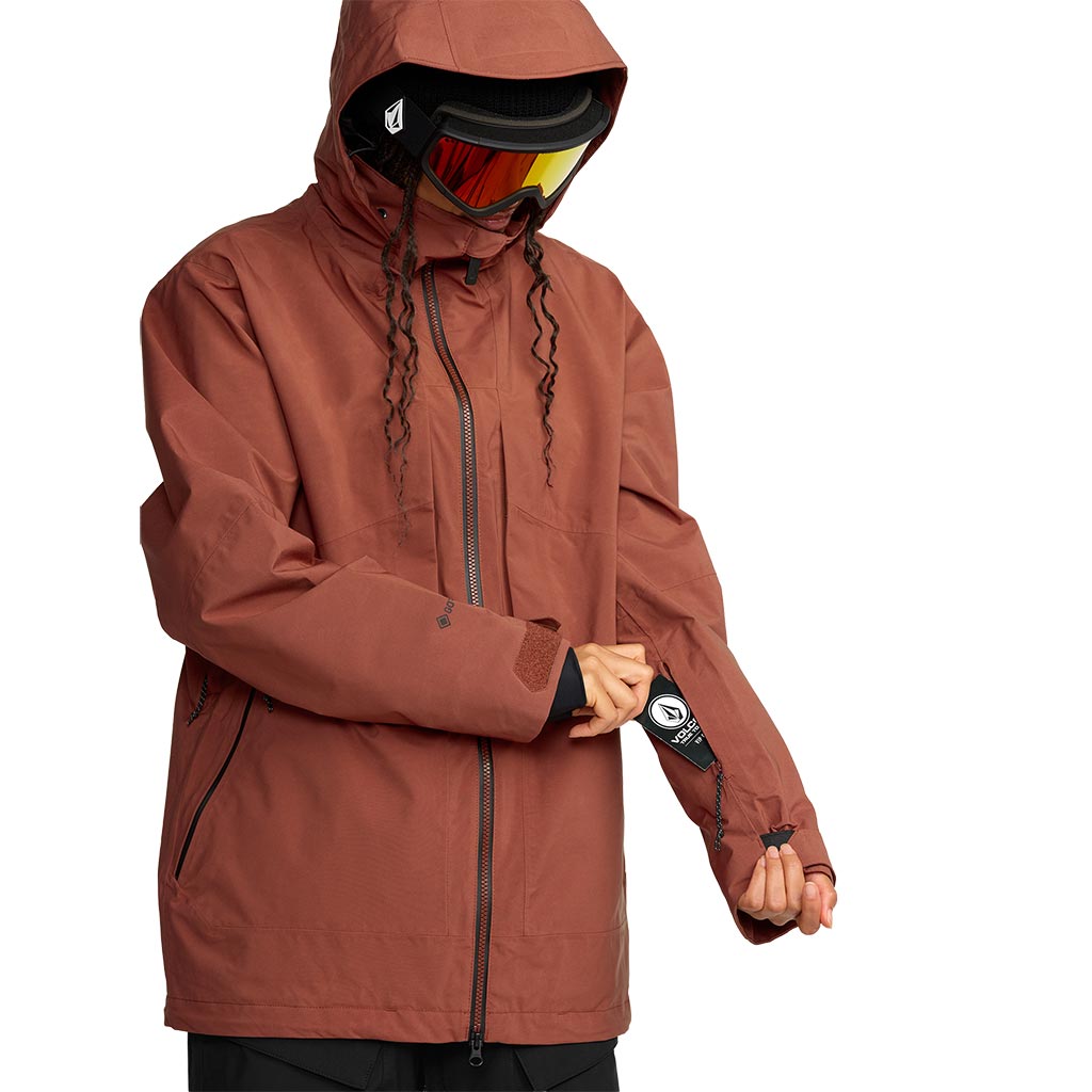 Volcom 2026 Womens AT Stretch Gore-Tex Jacket - Henna