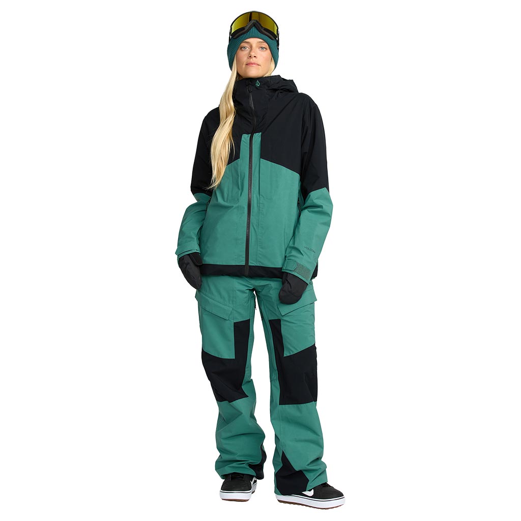 Volcom 2026 Womens AT Stretch Gore-Tex Jacket - Spruce Green