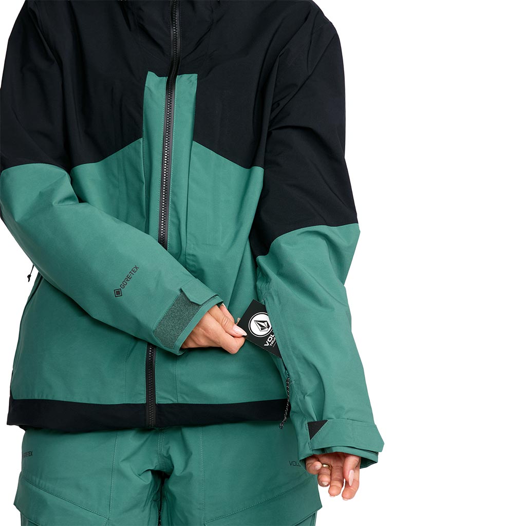 Volcom 2026 Womens AT Stretch Gore-Tex Jacket - Spruce Green