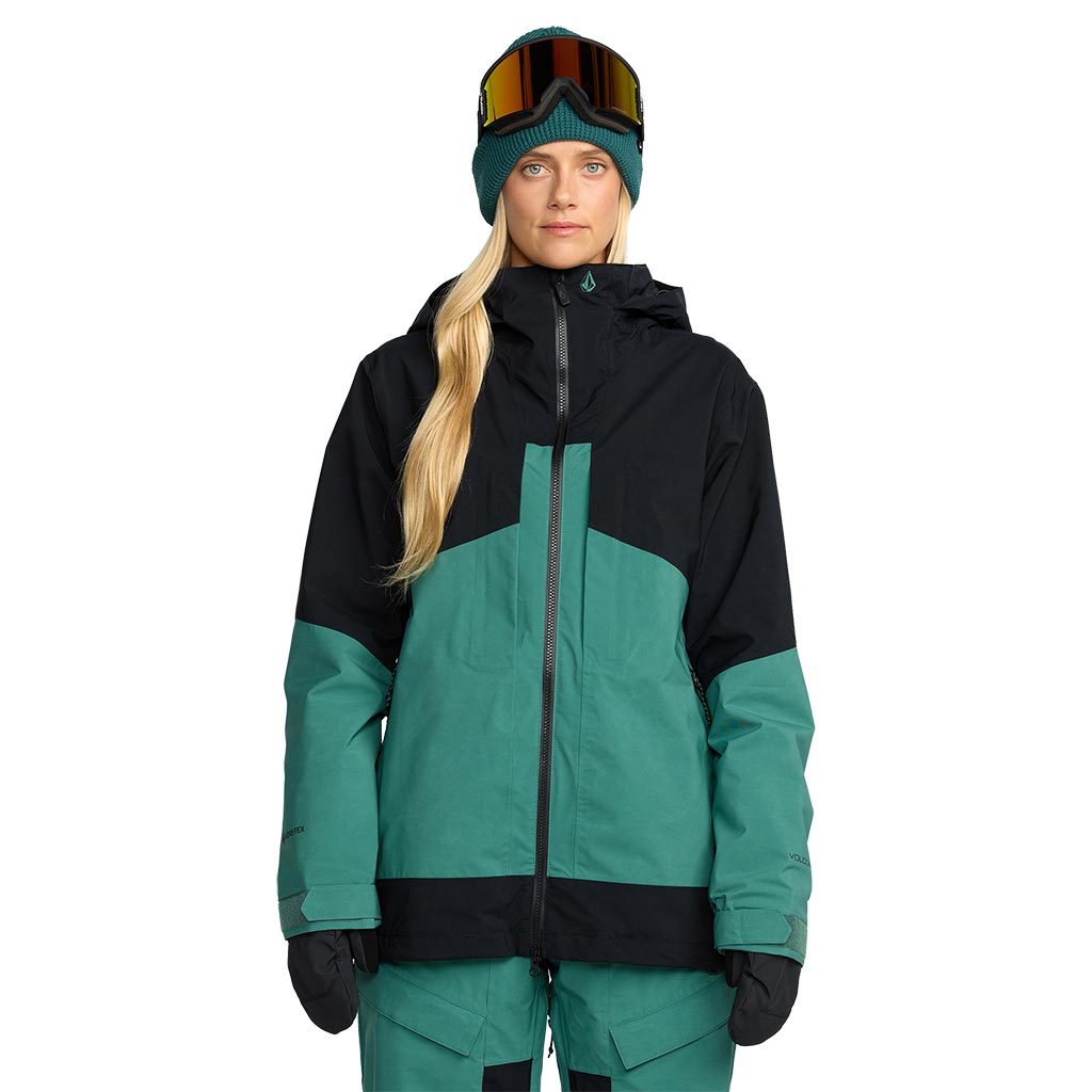 Volcom 2026 Womens AT Stretch Gore-Tex Jacket - Spruce Green