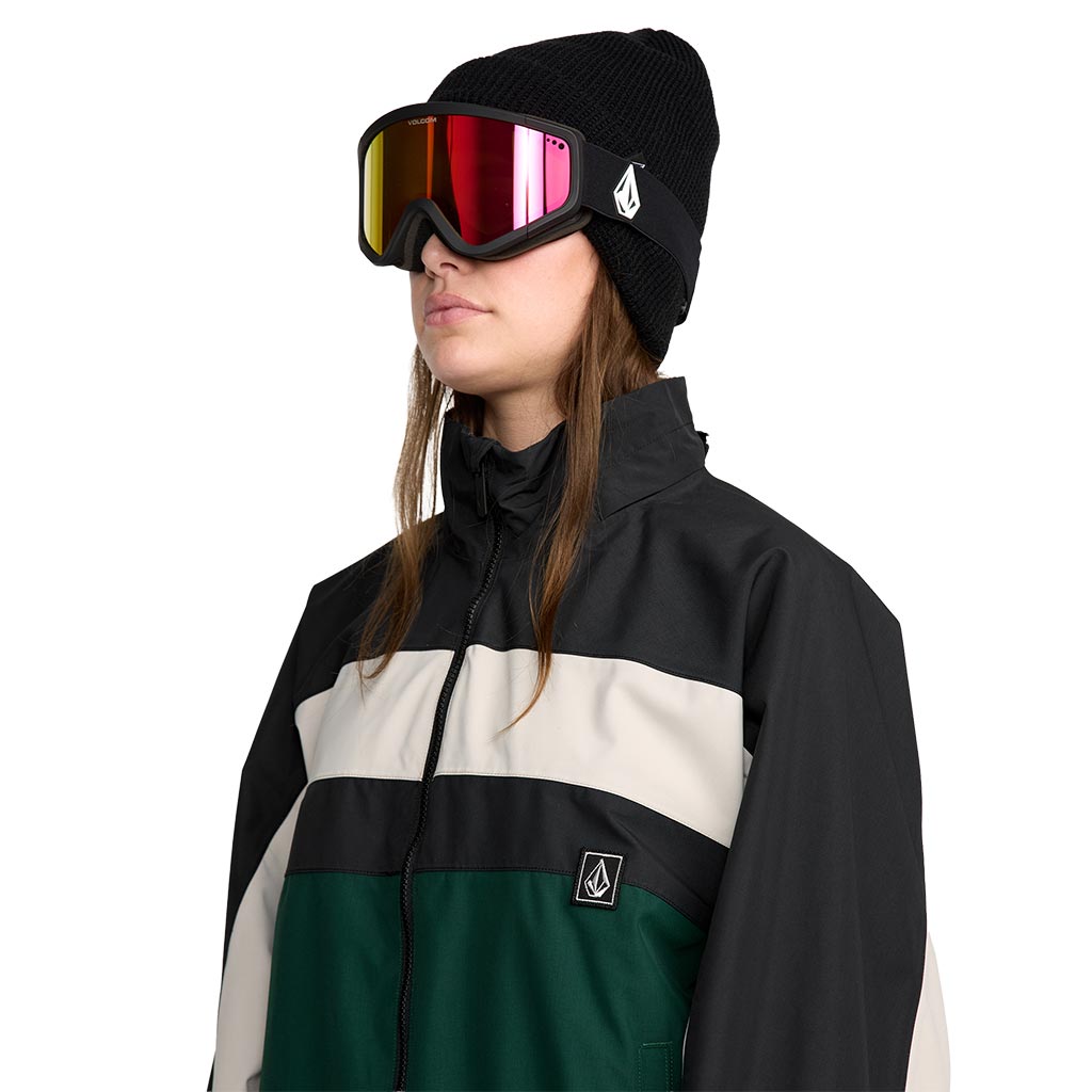 Volcom 2026 Womens DLM Jacket - Black Green