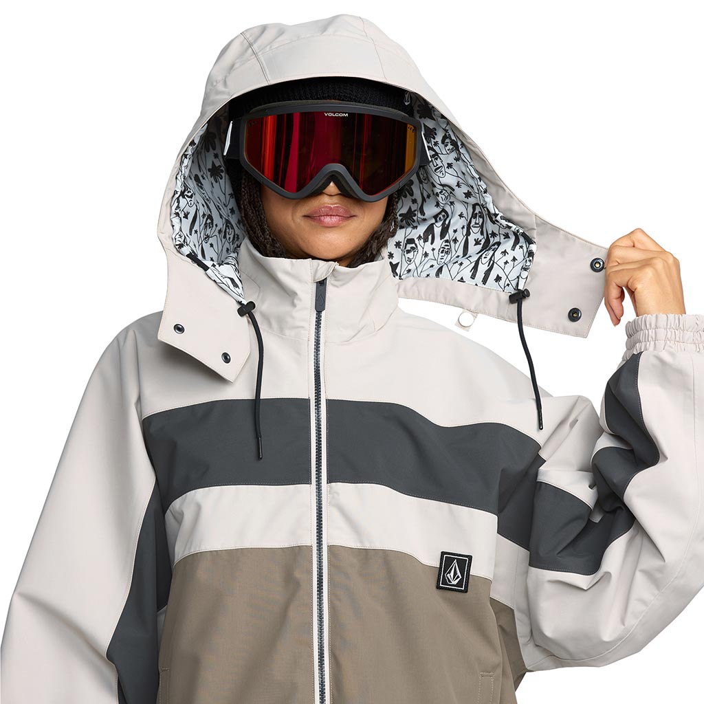 Volcom 2026 Womens DLM Jacket - Stone