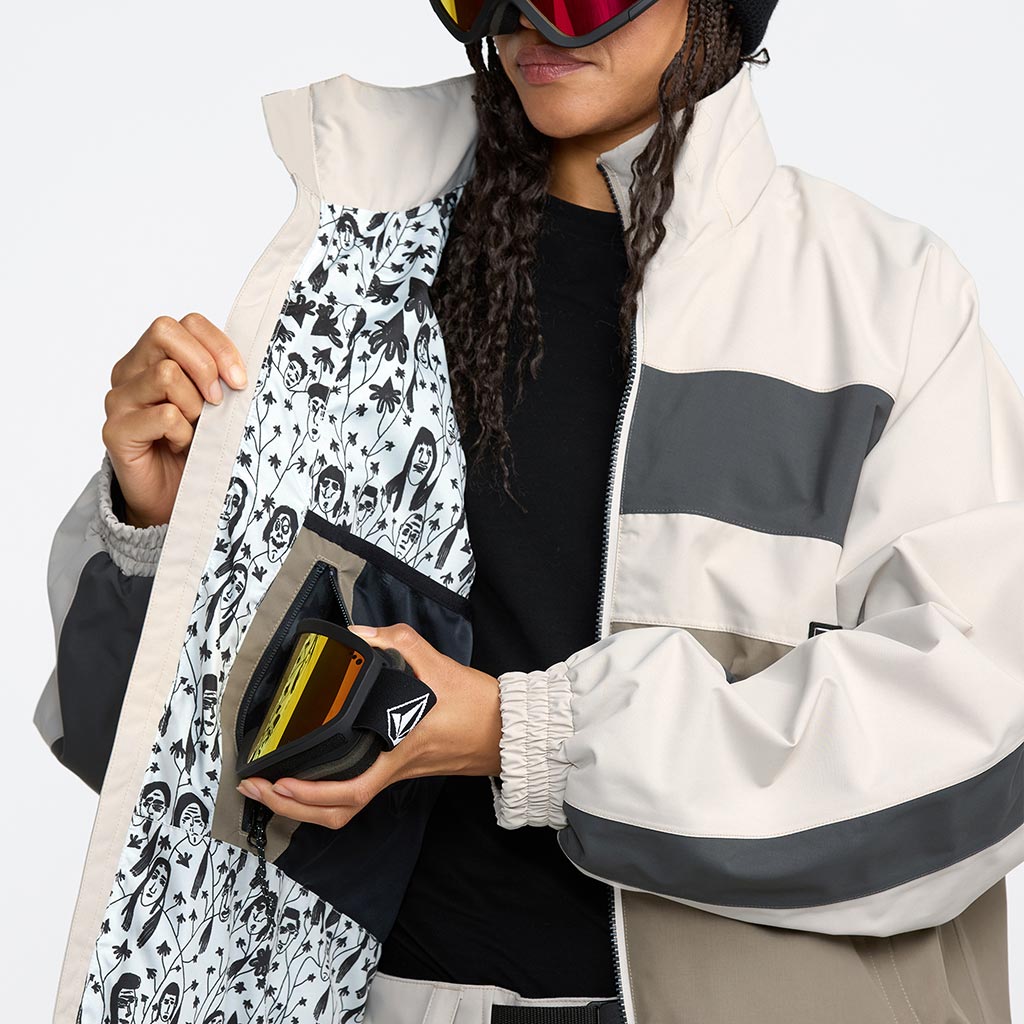 Volcom 2026 Womens DLM Jacket - Stone