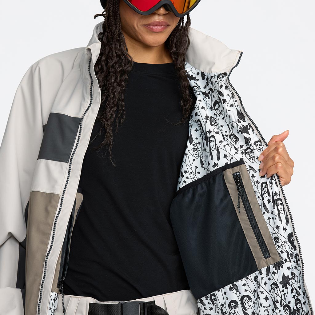 Volcom 2026 Womens DLM Jacket - Stone