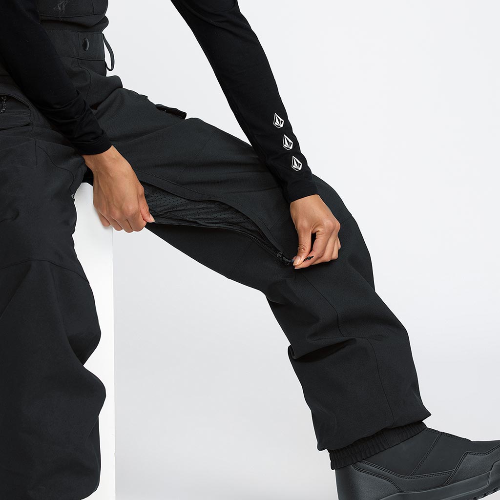 Volcom 2026 Womens Creston Bib Pant - Black