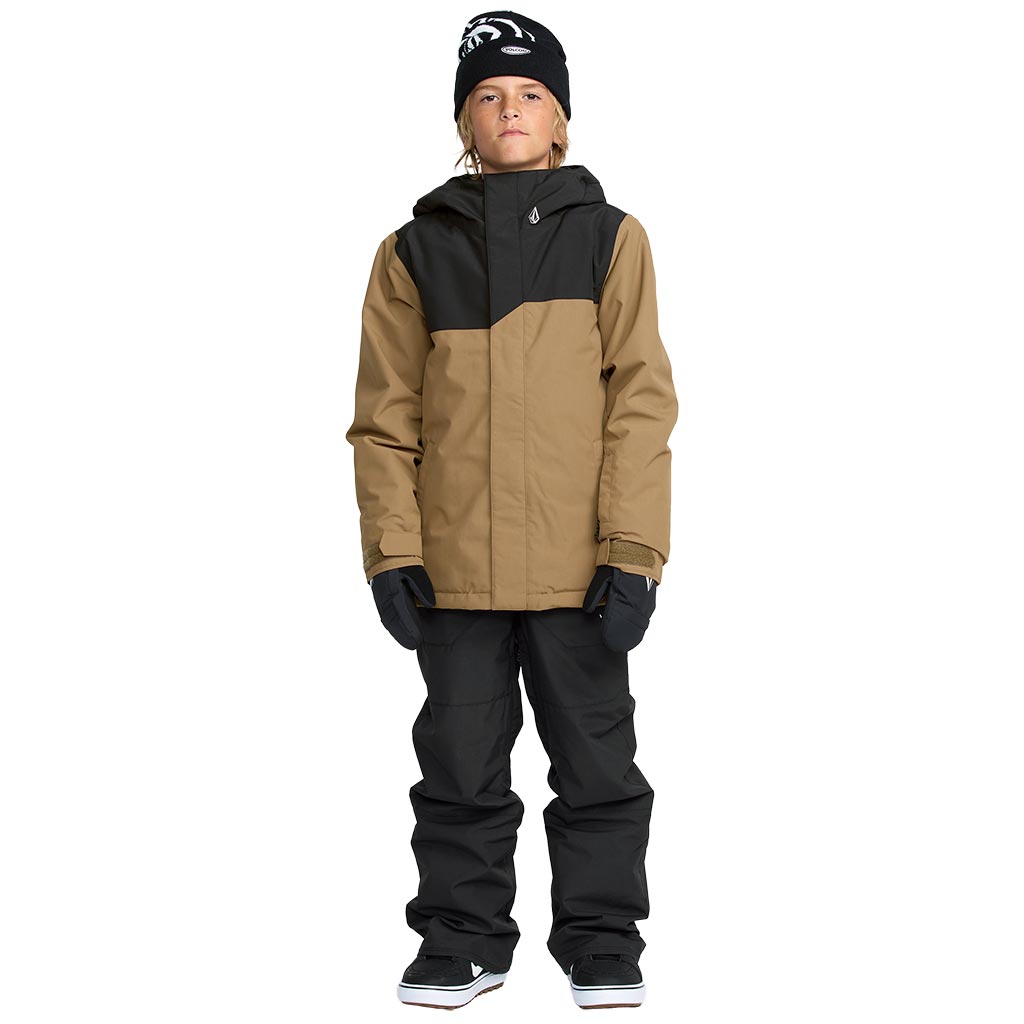 Volcom 2026 Kids Barkley Insulated Bib Pant - Black