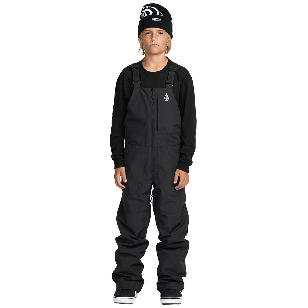 Volcom 2026 Kids Barkley Insulated Bib Pant - Black