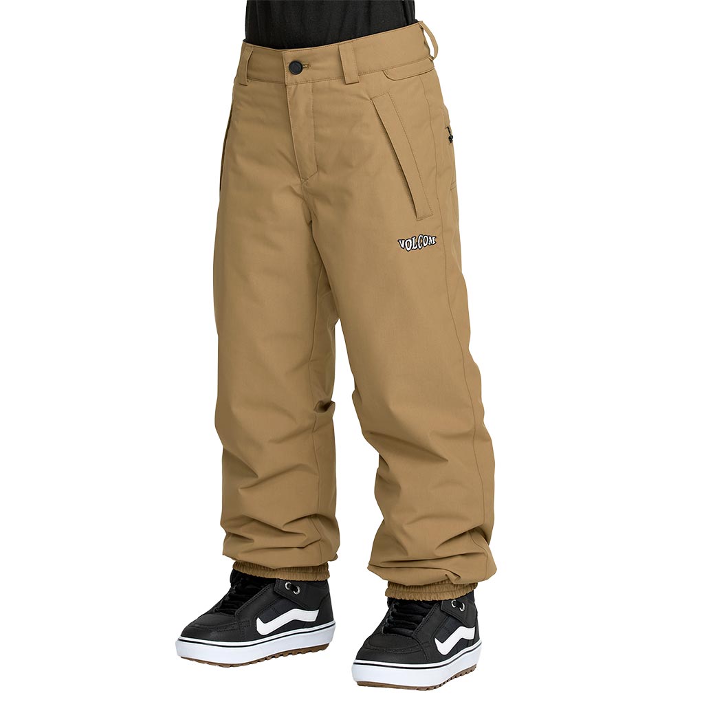 Volcom 2026 Kids Chaos Insulated Pant - Bronze
