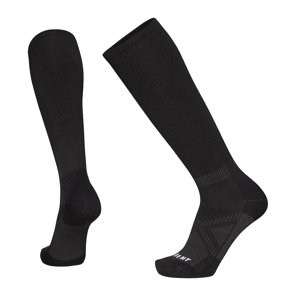 Le Bent Zero Cushion Compression Snow Socks - Black