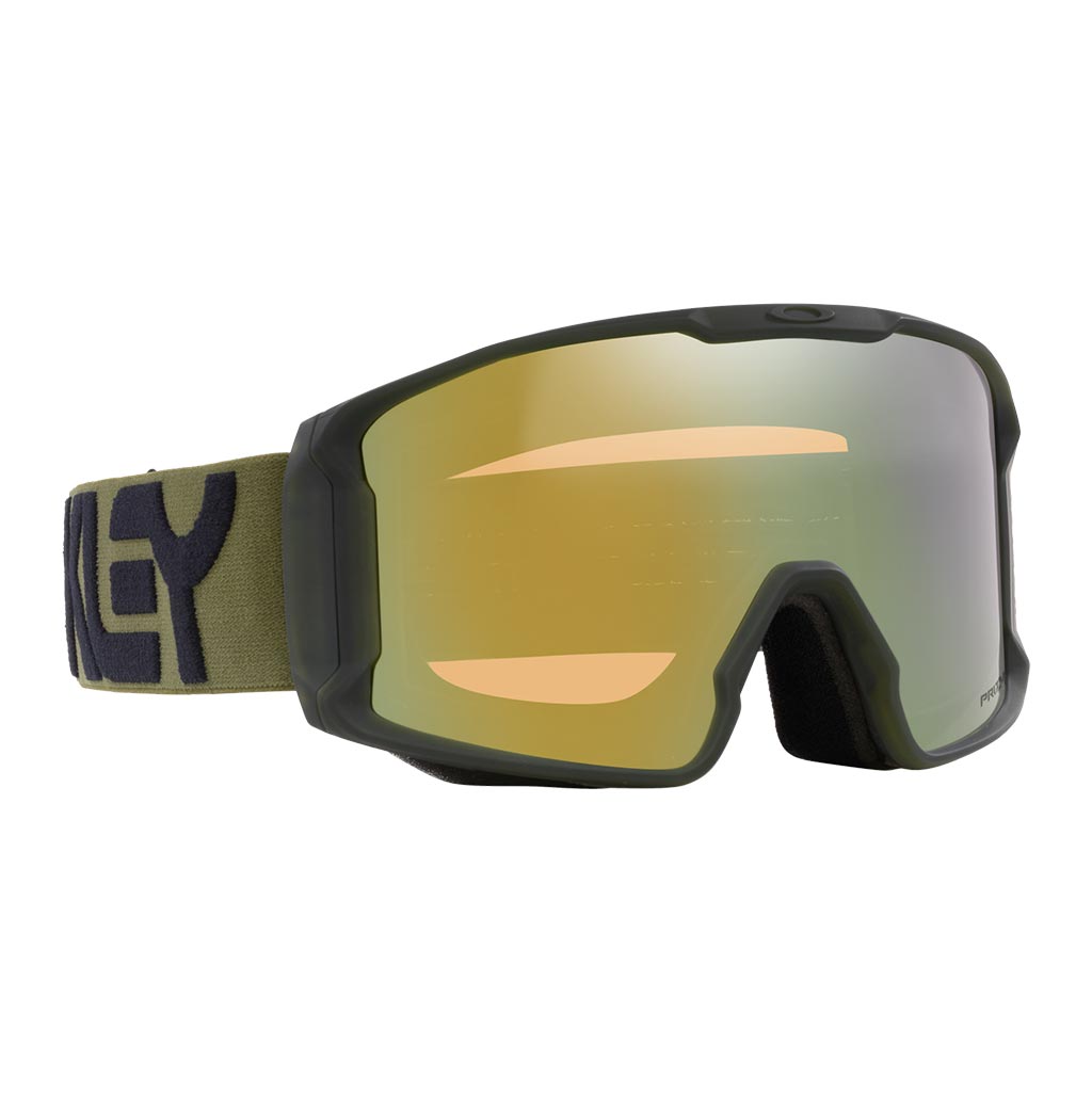Oakley Line Miner L Prizm Snow Goggle - Matte B1B Dark Brush/Sage Gold