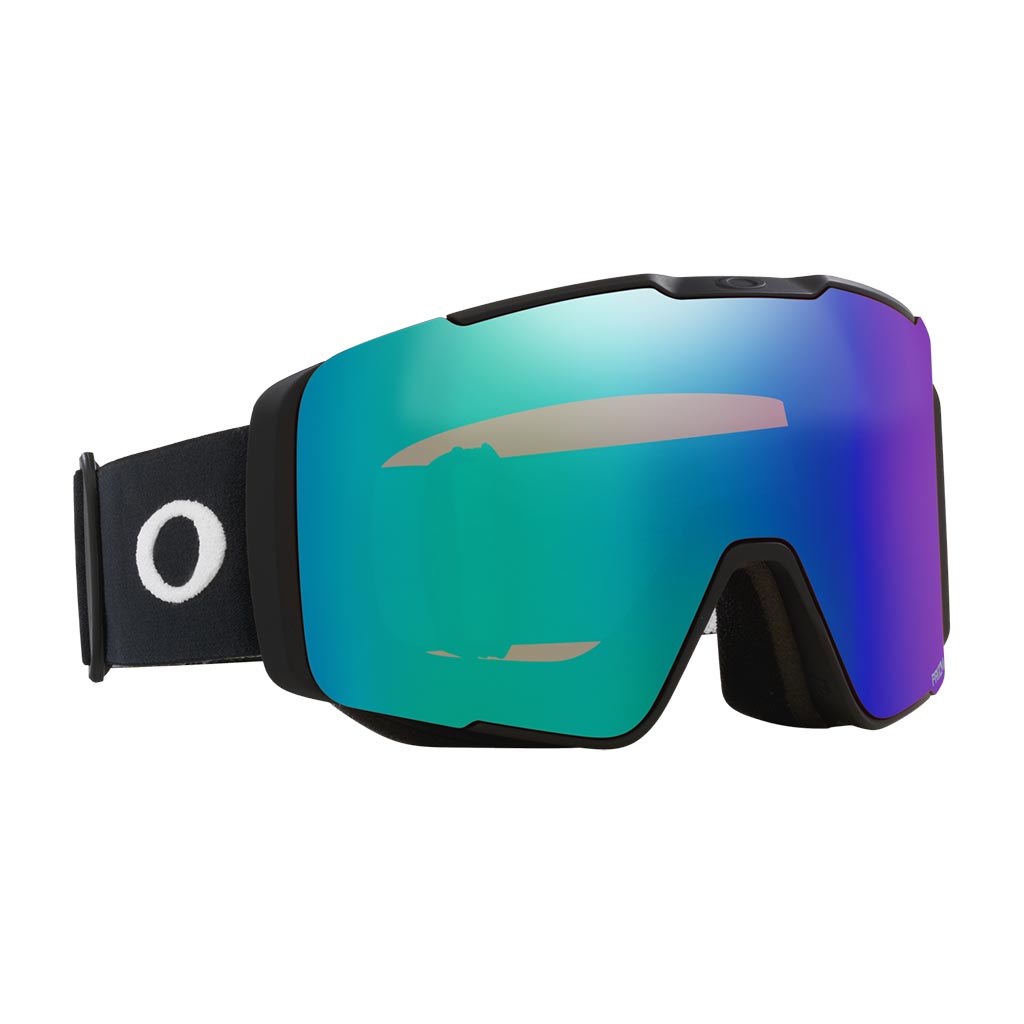 Oakley Line Miner Pro L Asian Fit Goggle + Extra Lens - Matte Black/Argon