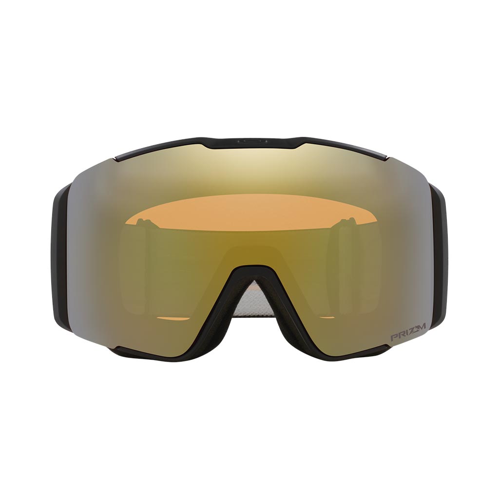 Oakley Line Miner Pro L Prizm Snow Goggle + Extra Lens - Matte Black/Sage Gold