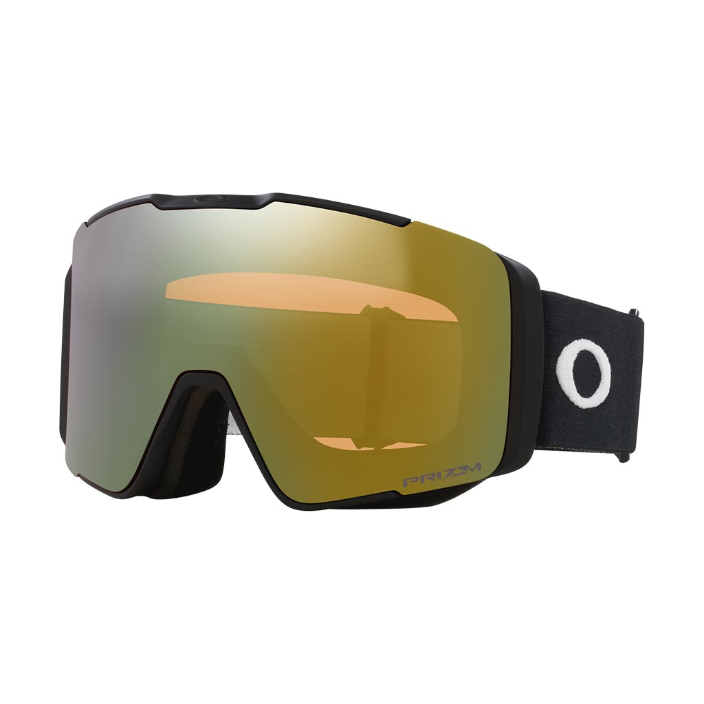 Oakley Line Miner Pro L Prizm Snow Goggle + Extra Lens - Matte Black/Sage Gold
