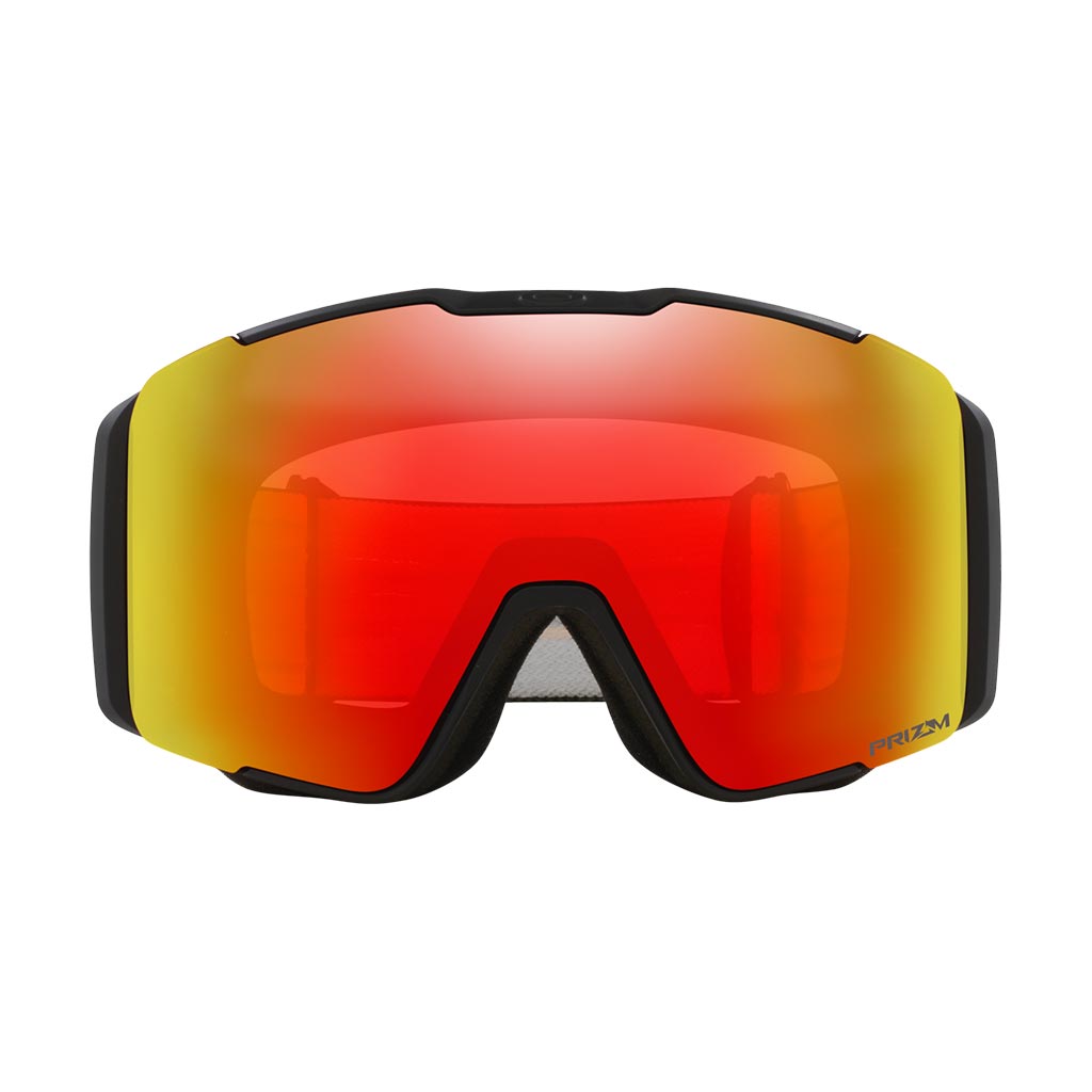 Oakley Line Miner Pro L Asian Fit Goggle + Extra Lens - Black/Torch