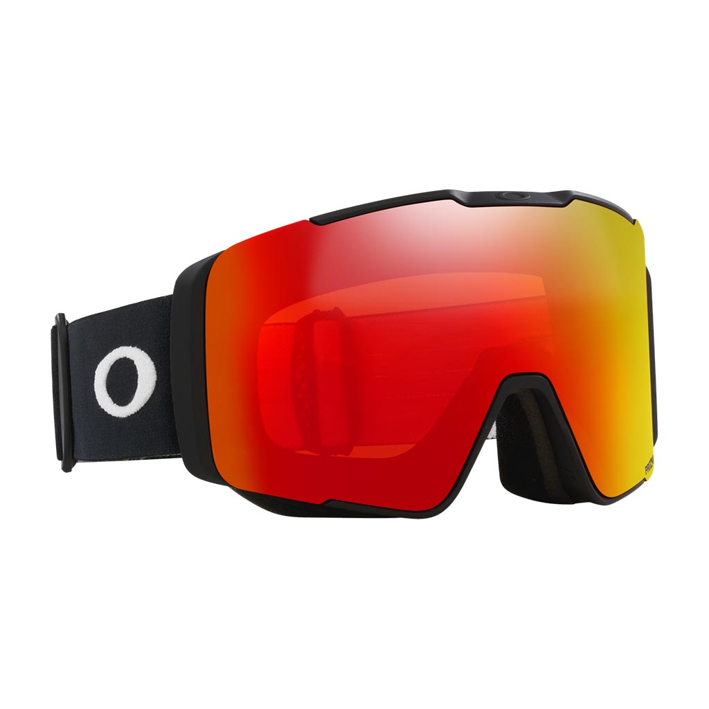 Oakley Line Miner Pro L Asian Fit Goggle + Extra Lens - Black/Torch