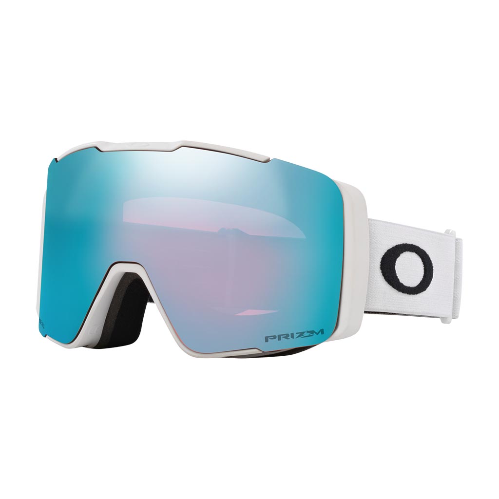 Oakley Line Miner Pro M Prizm Snow Goggle + Extra Lens - Matte White/sapphire