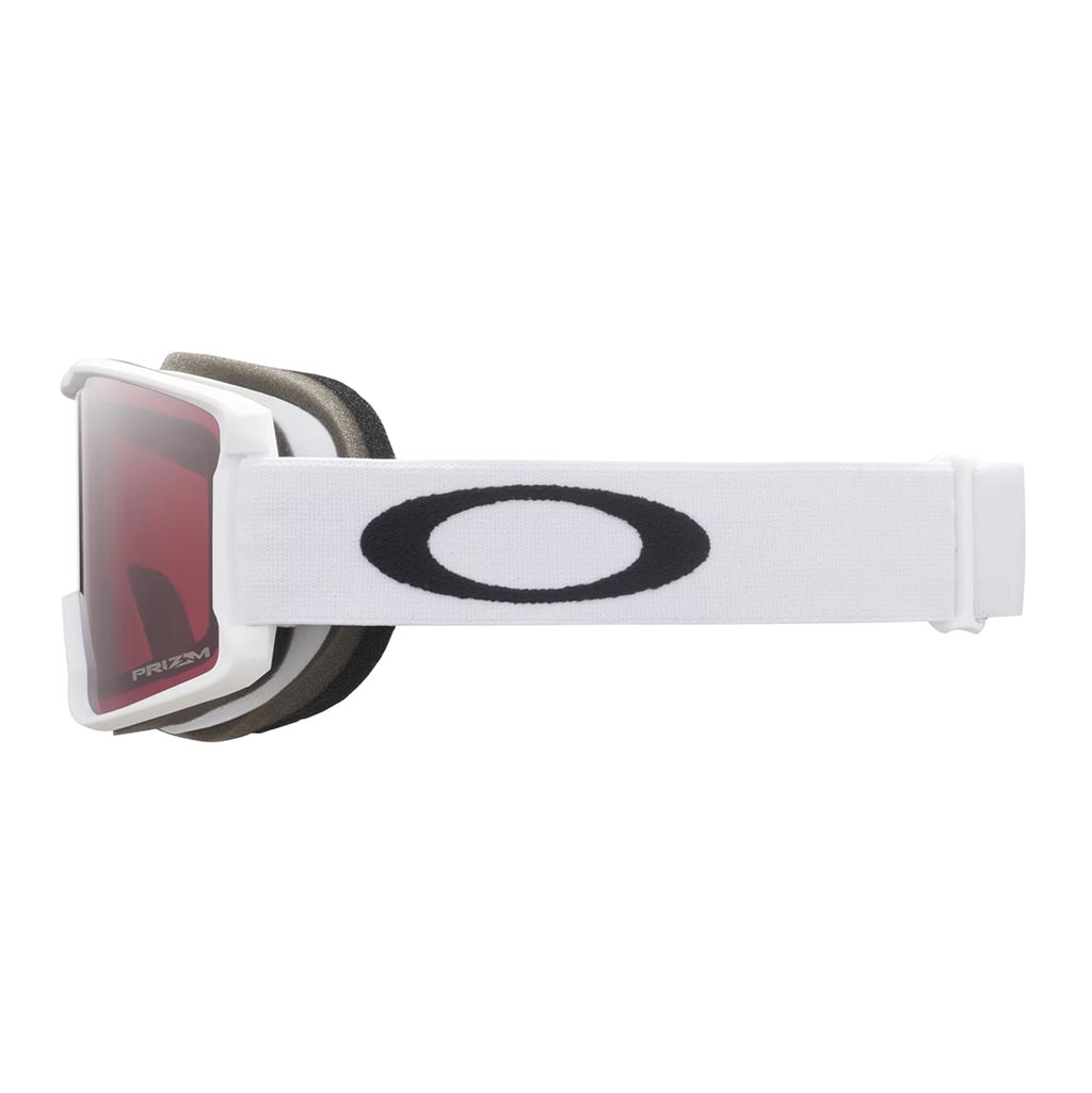 Oakley Line Miner Small Prizm Snow Goggle - Matte White/Garnet