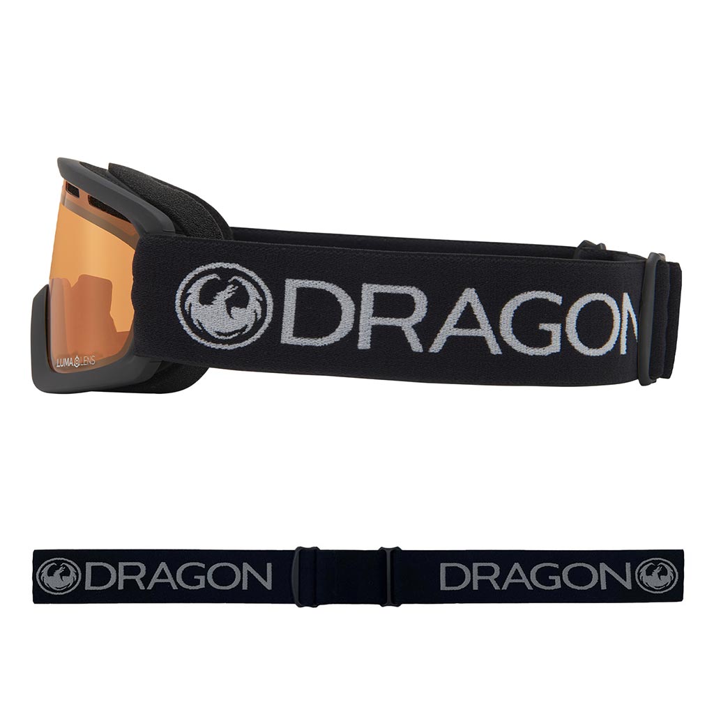 Dragon Lil D Kids Goggle - Charcoal/Amber