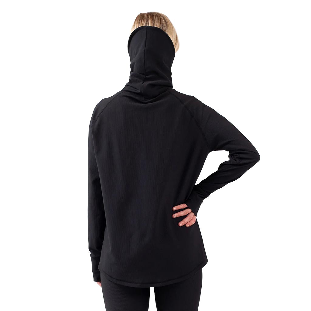 Eivy Loose Fit Gaiter Top - Black