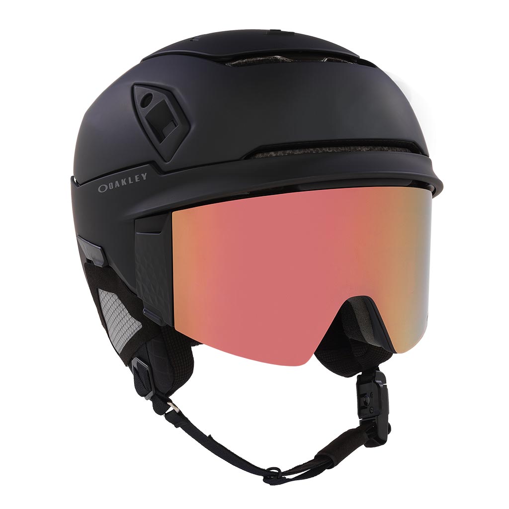 Oakley Mod7 Helmet/Goggle - Blackout/Prizm Rose Gold Iridium