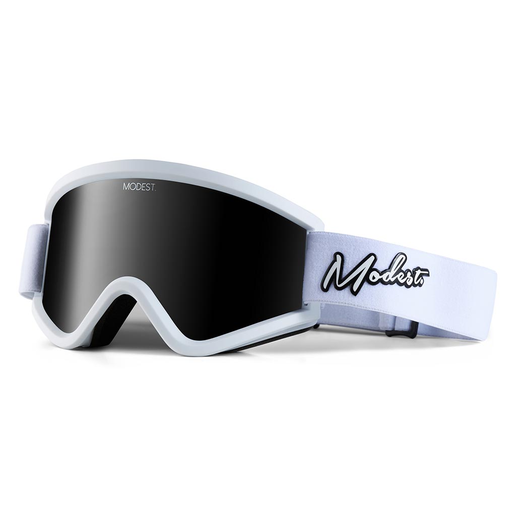 Modest Team XL Goggles - White