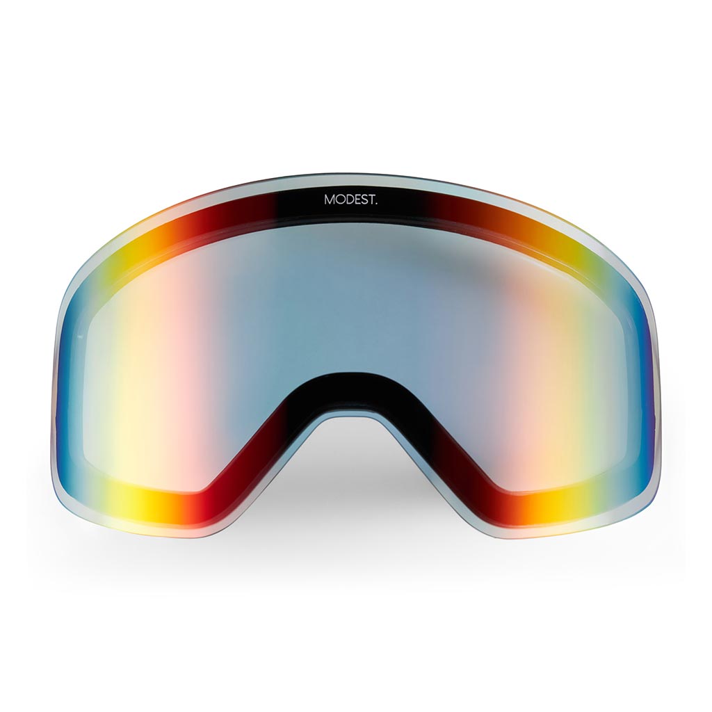 Modest Pulse Snow Goggles - White/Crystal