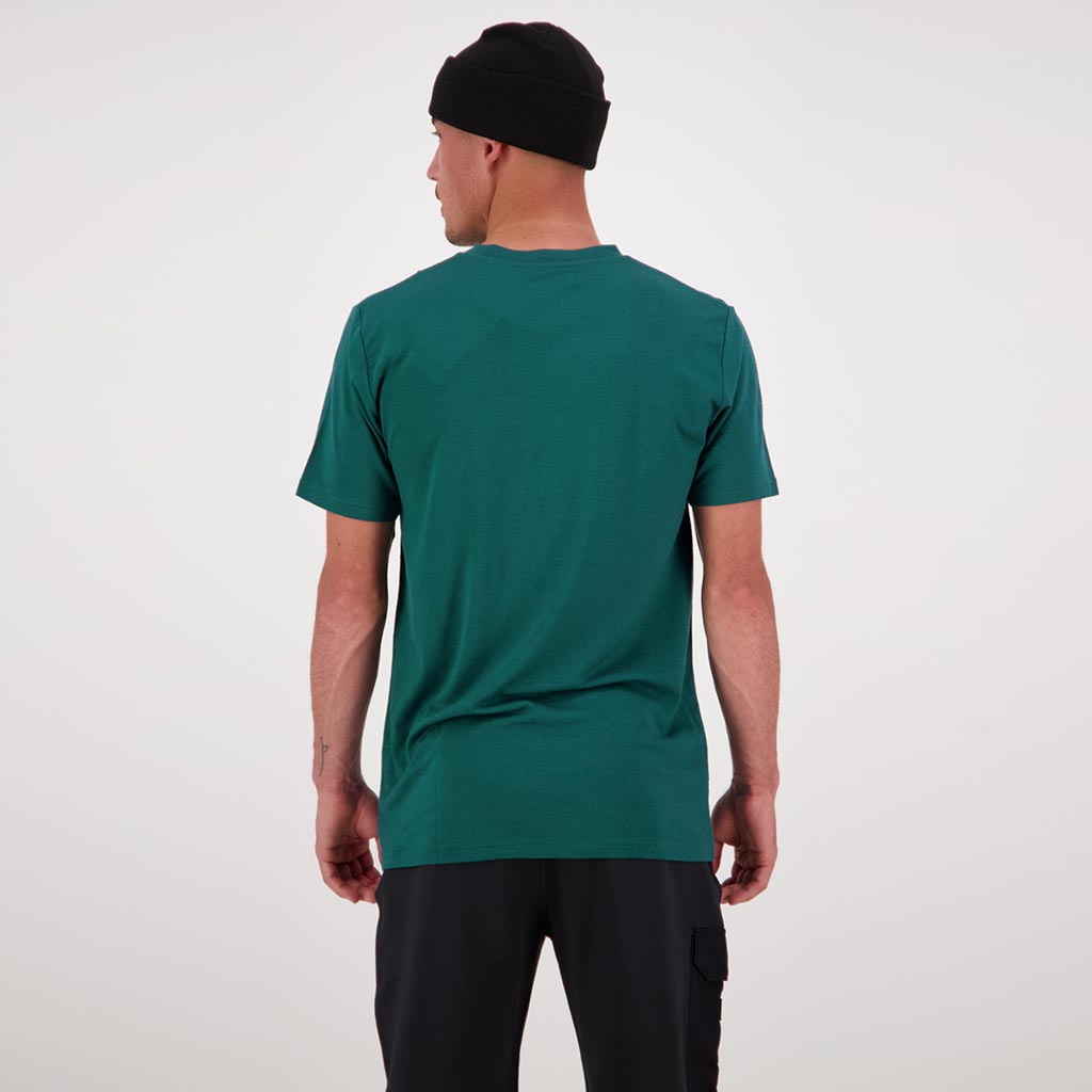 Mons Royale Icon Happiness T-Shirt - Evergreen