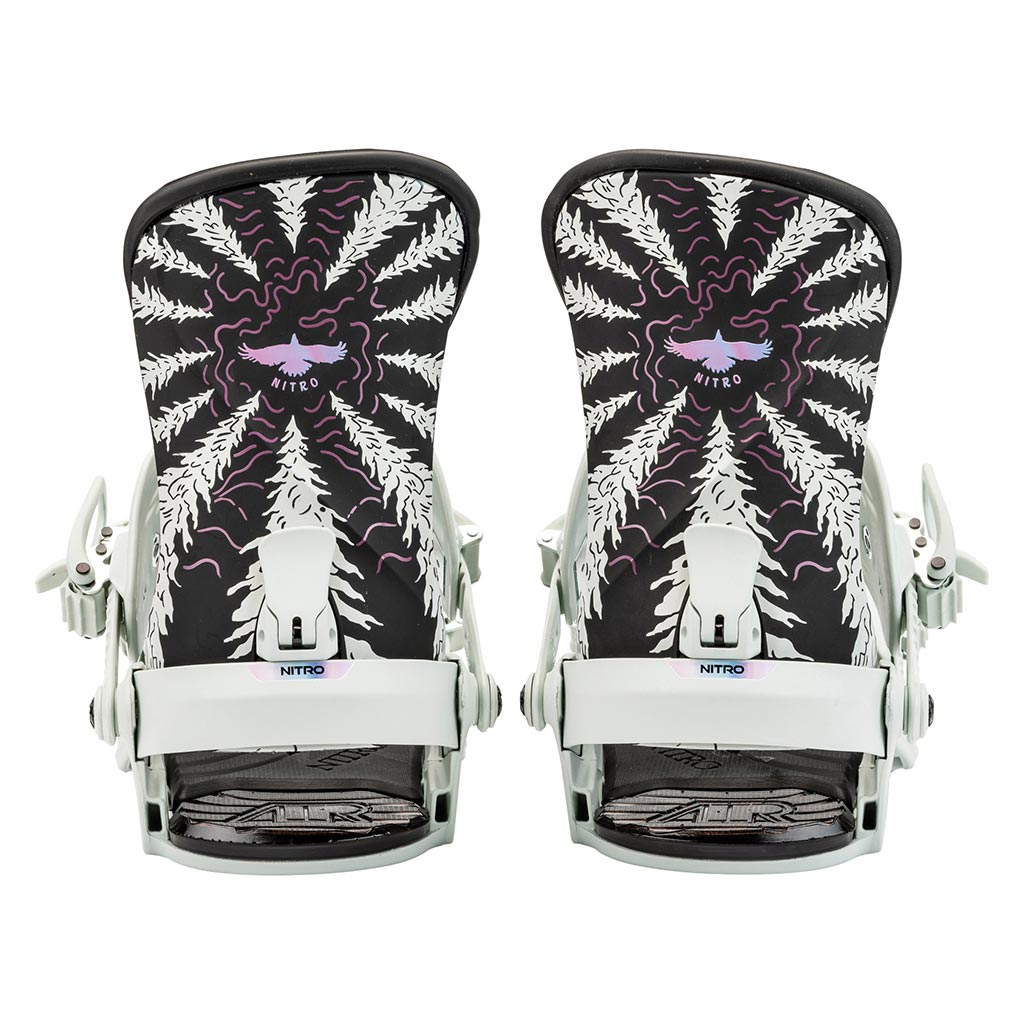 Nitro 2025 Womens Ivy Bindings - Raven - S/M