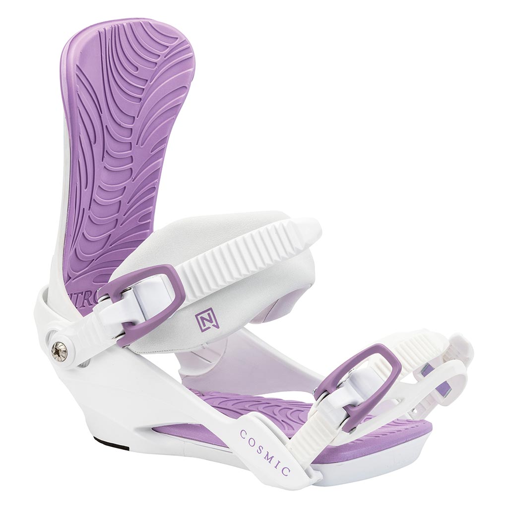 Nitro 2025 Womens Cosmic Bindings - White Brush - S/M