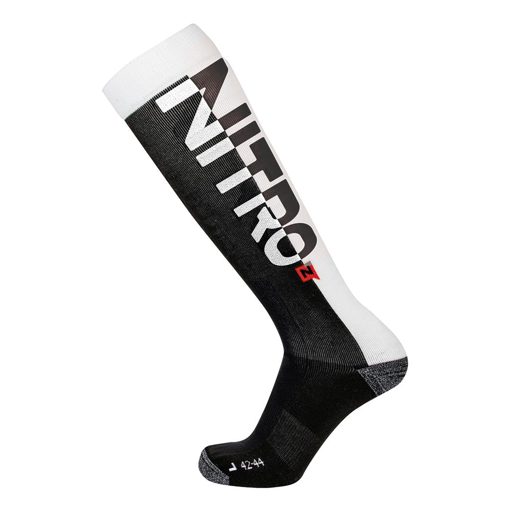 Nitro 2025 Cloud 3 Socks - White/Black