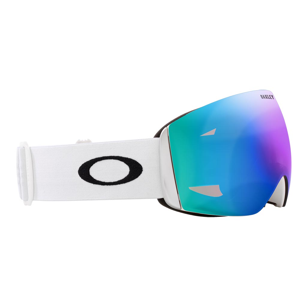 Oakley Flight Deck L Prizm Snow Goggle - Matte White/Argon Iridium