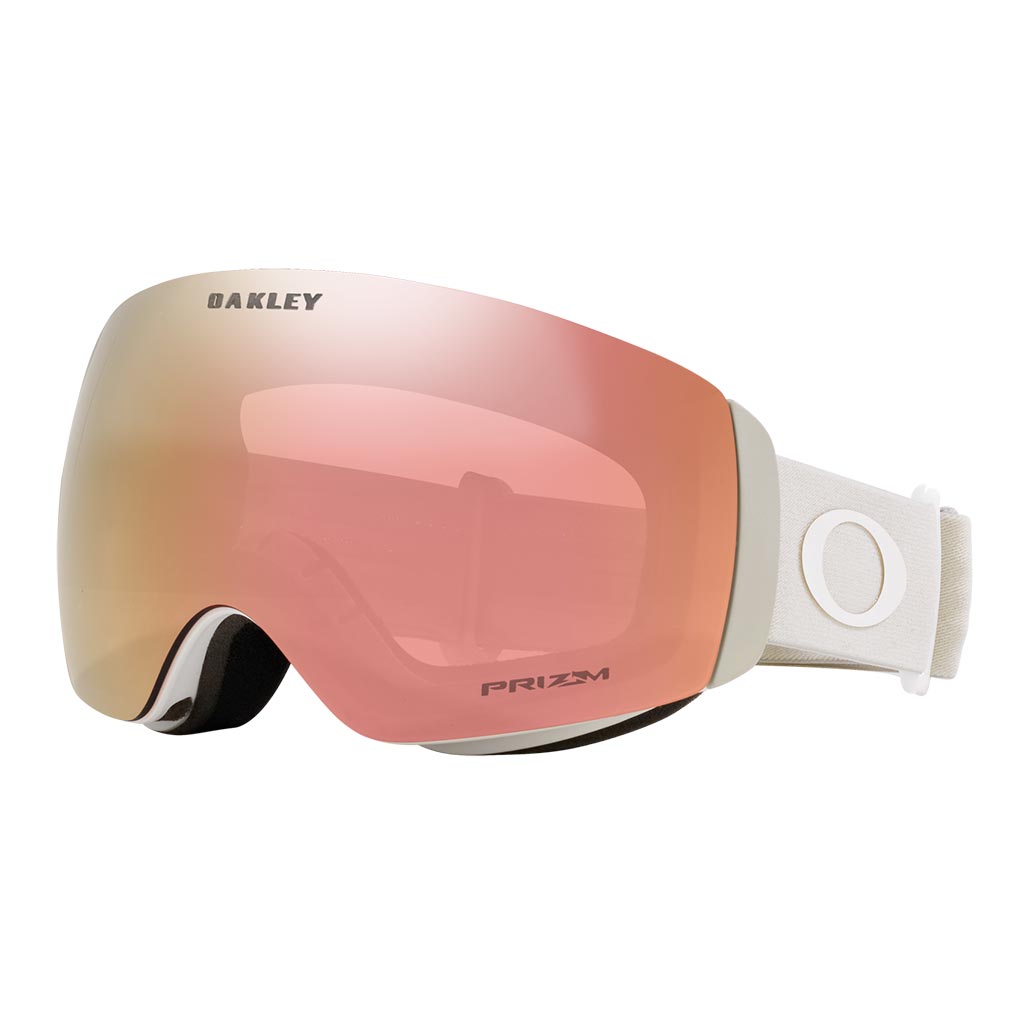 Oakley Flight Deck M Prizm Snow Goggle - Matte Cool Grey/Rose Gold