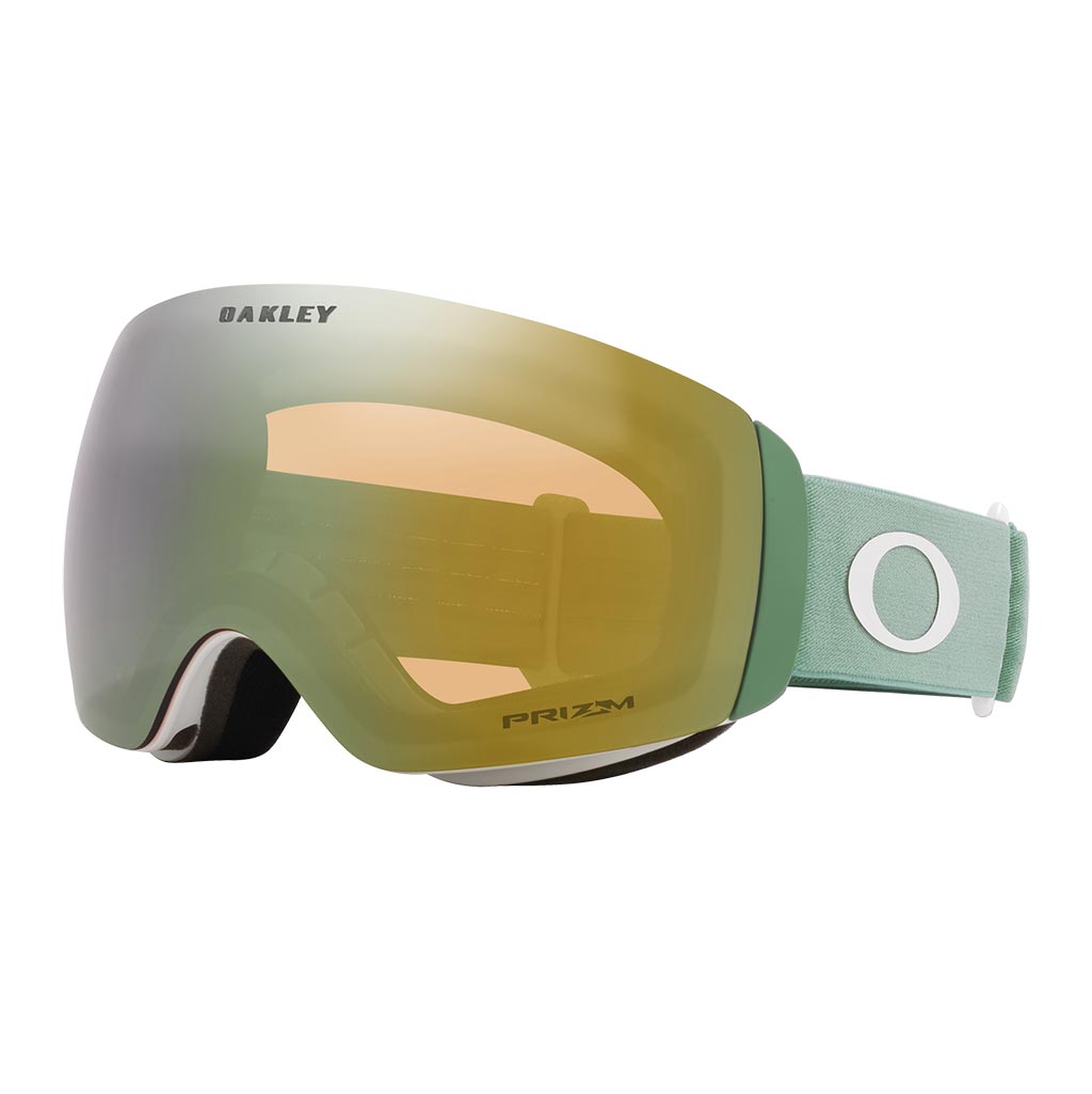 Oakley Flight Deck M Prizm Snow Goggle - Matte Jade/Sage Gold