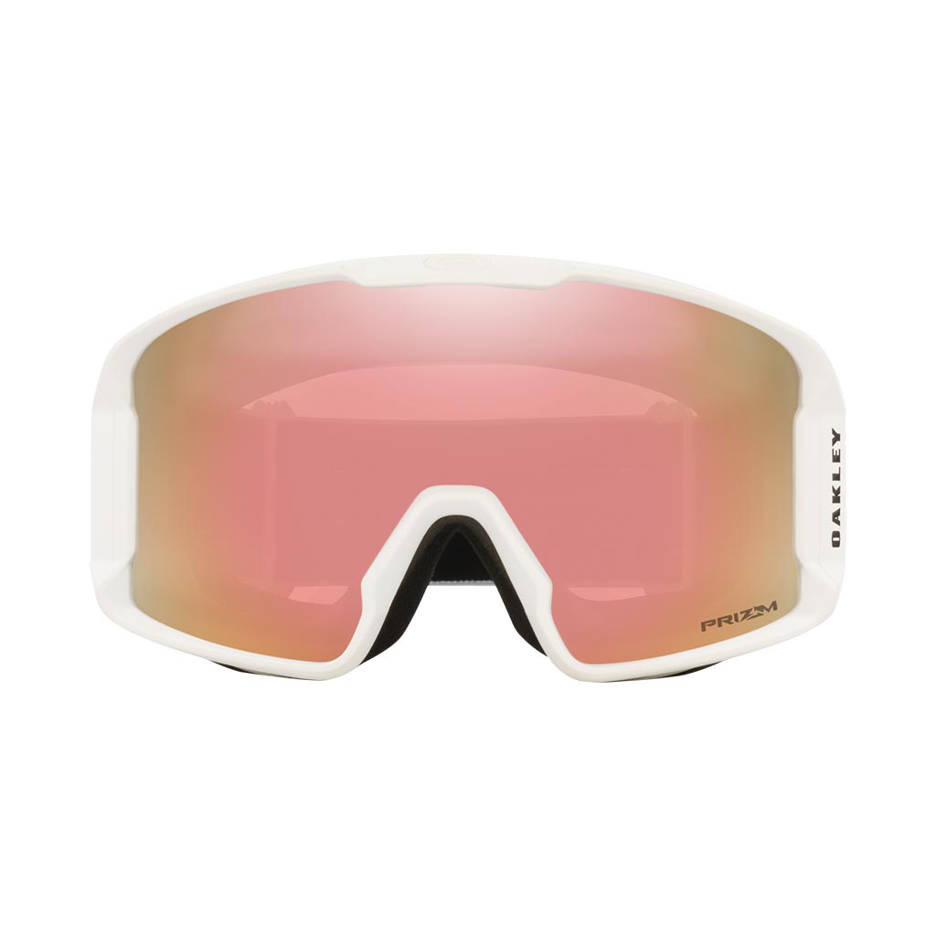 Oakley Line Miner L Prizm Snow Goggle - Matte White/Rose Gold