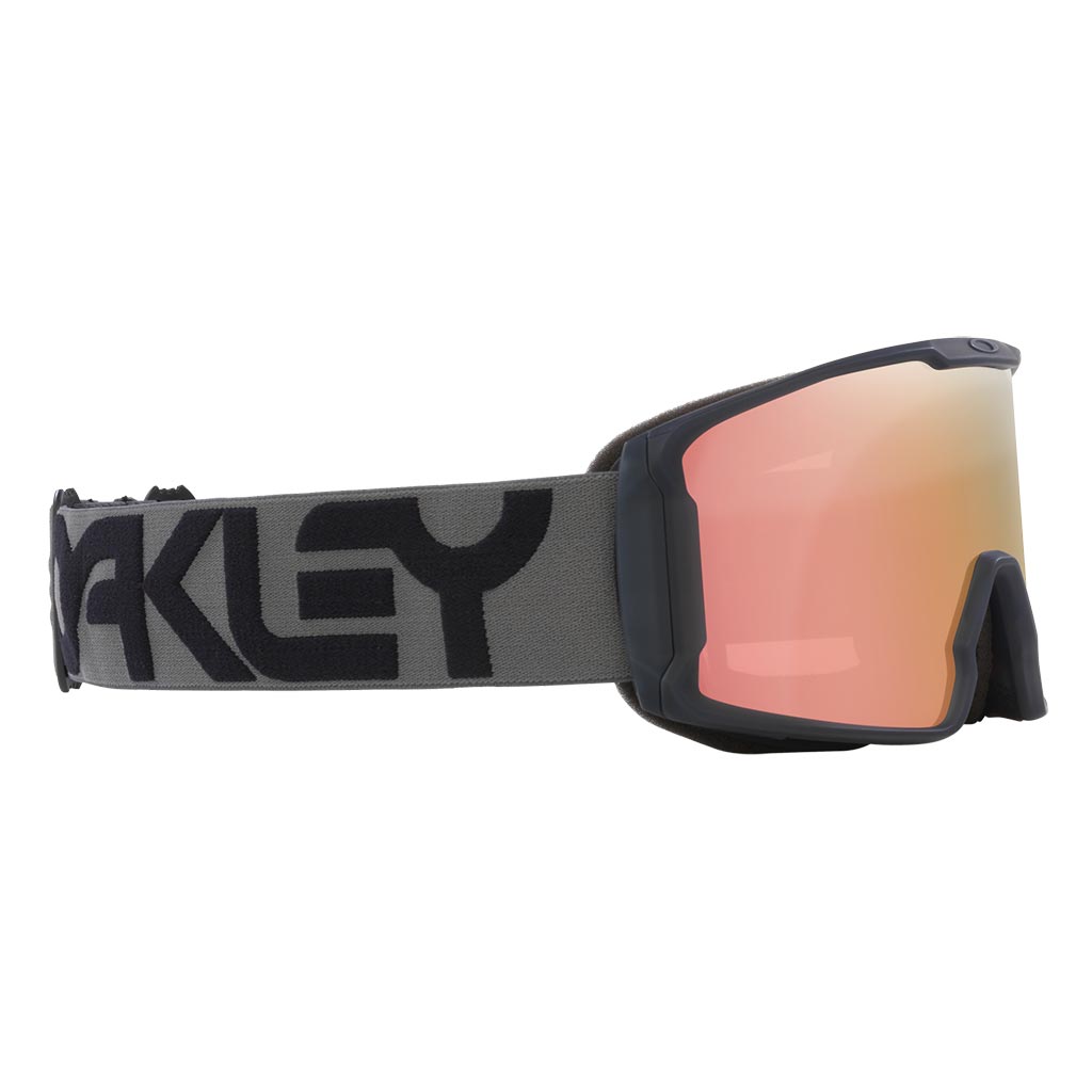 Oakley Line Miner L Prizm Snow Goggle - Forged Iron/Rose Gold