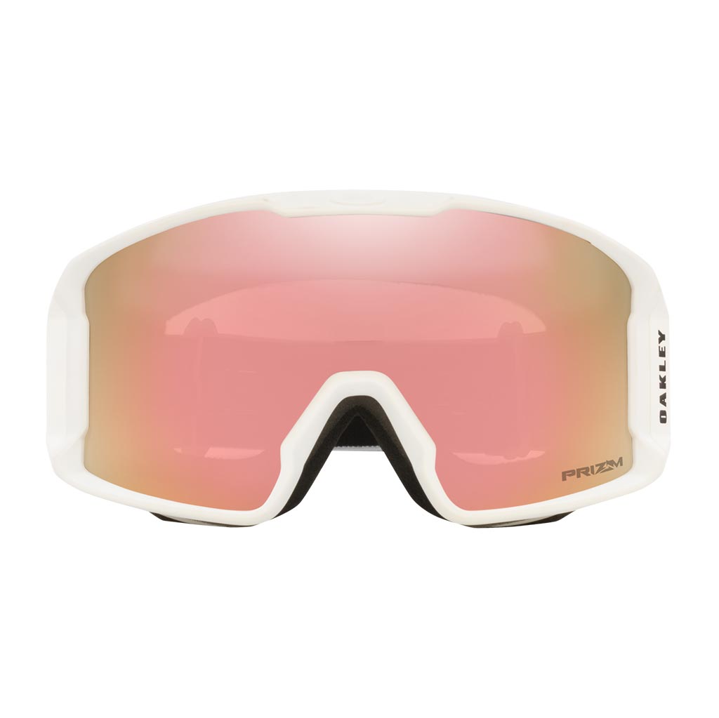 Oakley Line Miner M Prizm Snow Goggle - Matte White/Rose Gold