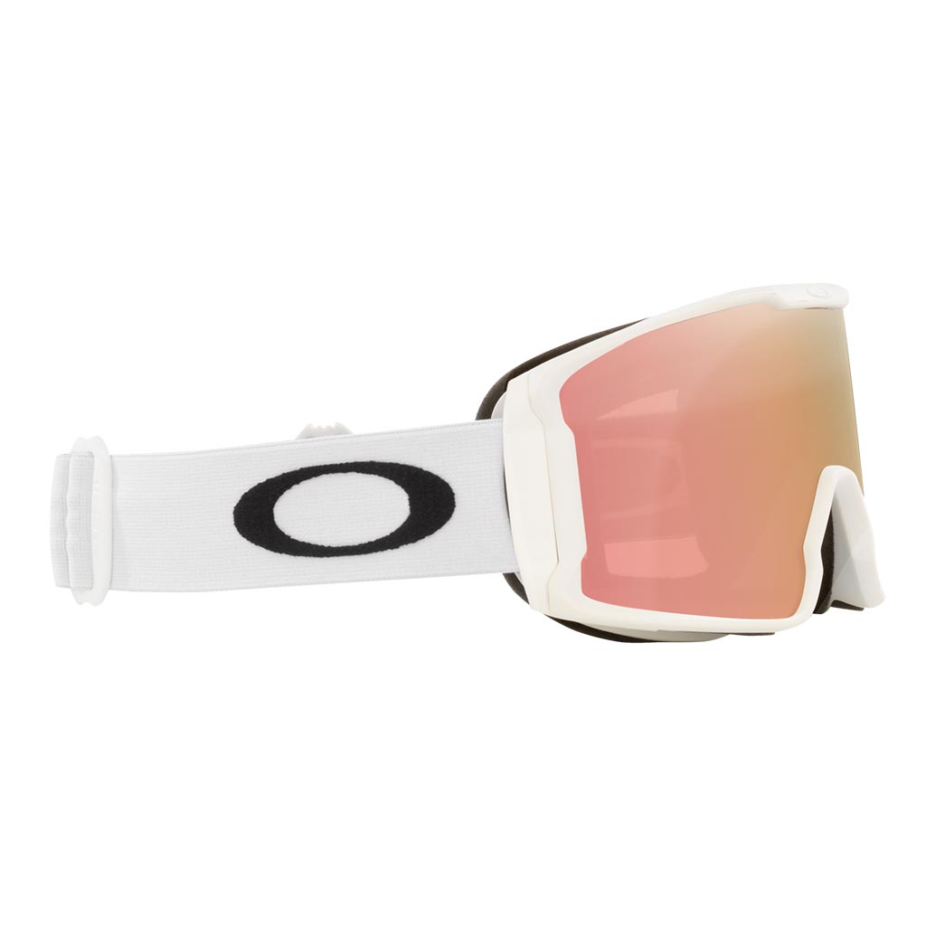 Oakley Line Miner M Prizm Snow Goggle - Matte White/Rose Gold