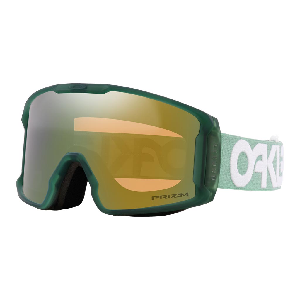 Oakley Line Miner M Prizm Snow Goggle - Matte Jade/Sage Gold