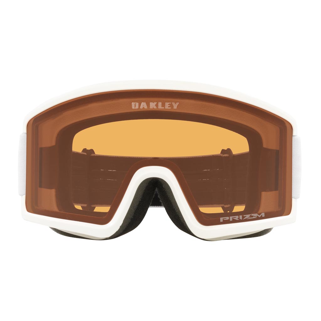 Oakley Target Line L Prizm Snow Goggle - Matte White/Persimmon