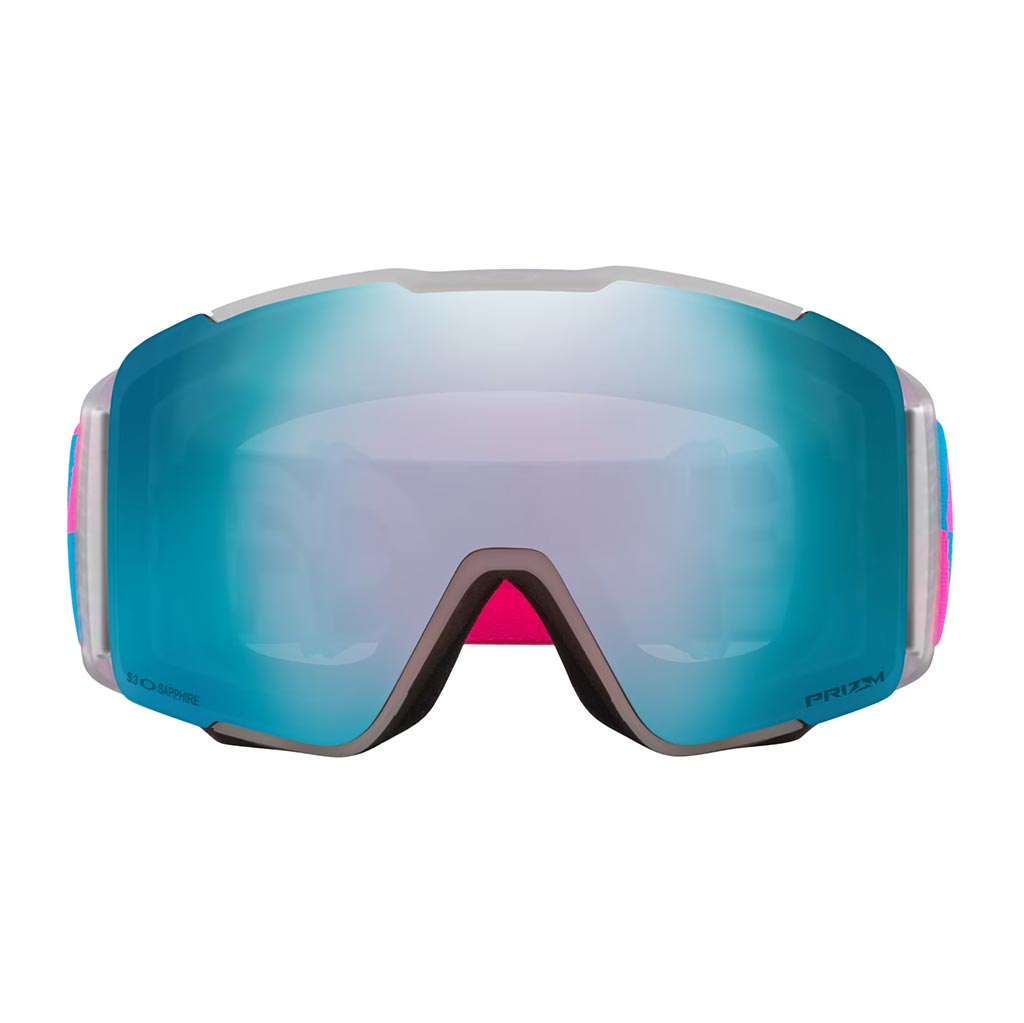 Oakley Line Miner Pro L Prizm Snow Goggle + Extra Lens - Blue Pink Duality/ Sapphire