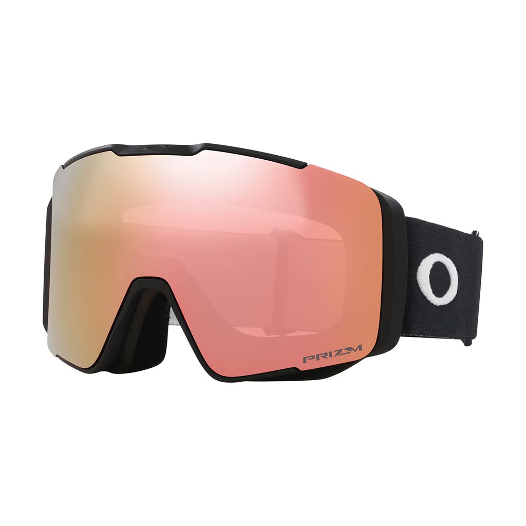 Oakley Line Miner Pro M Prizm Snow Goggle + Extra Lens - Matte Black/Rose Gold
