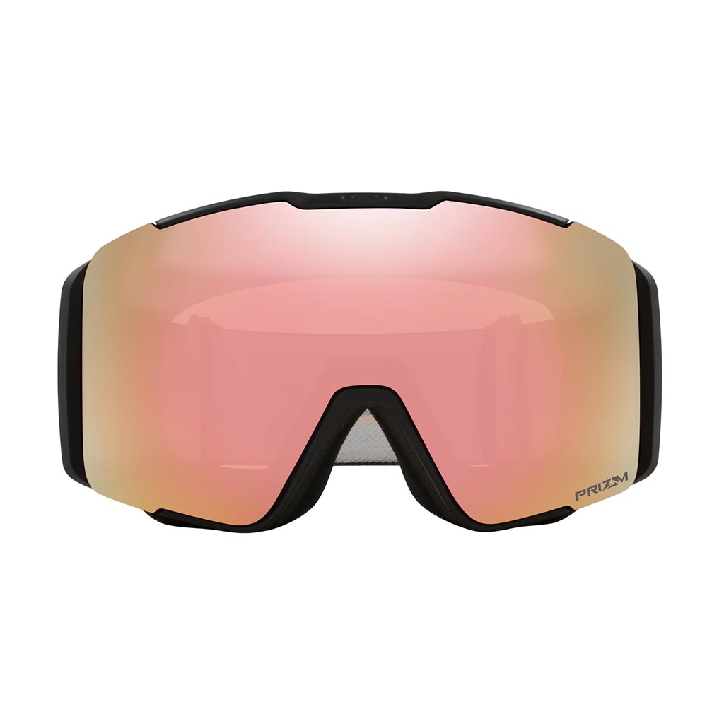 Oakley Line Miner Pro M Prizm Snow Goggle + Extra Lens - Matte Black/Rose Gold