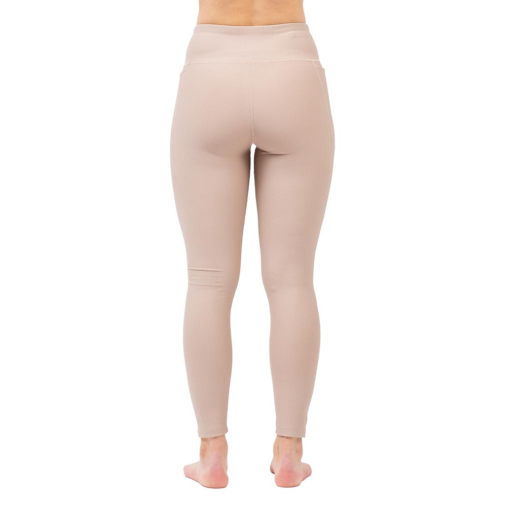 Eivy Pocket Rib Tights - Sand