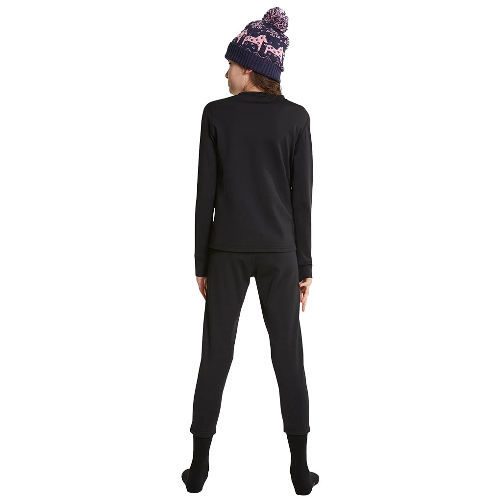 Rojo Girls Jyndie Crew Neck Top - Black
