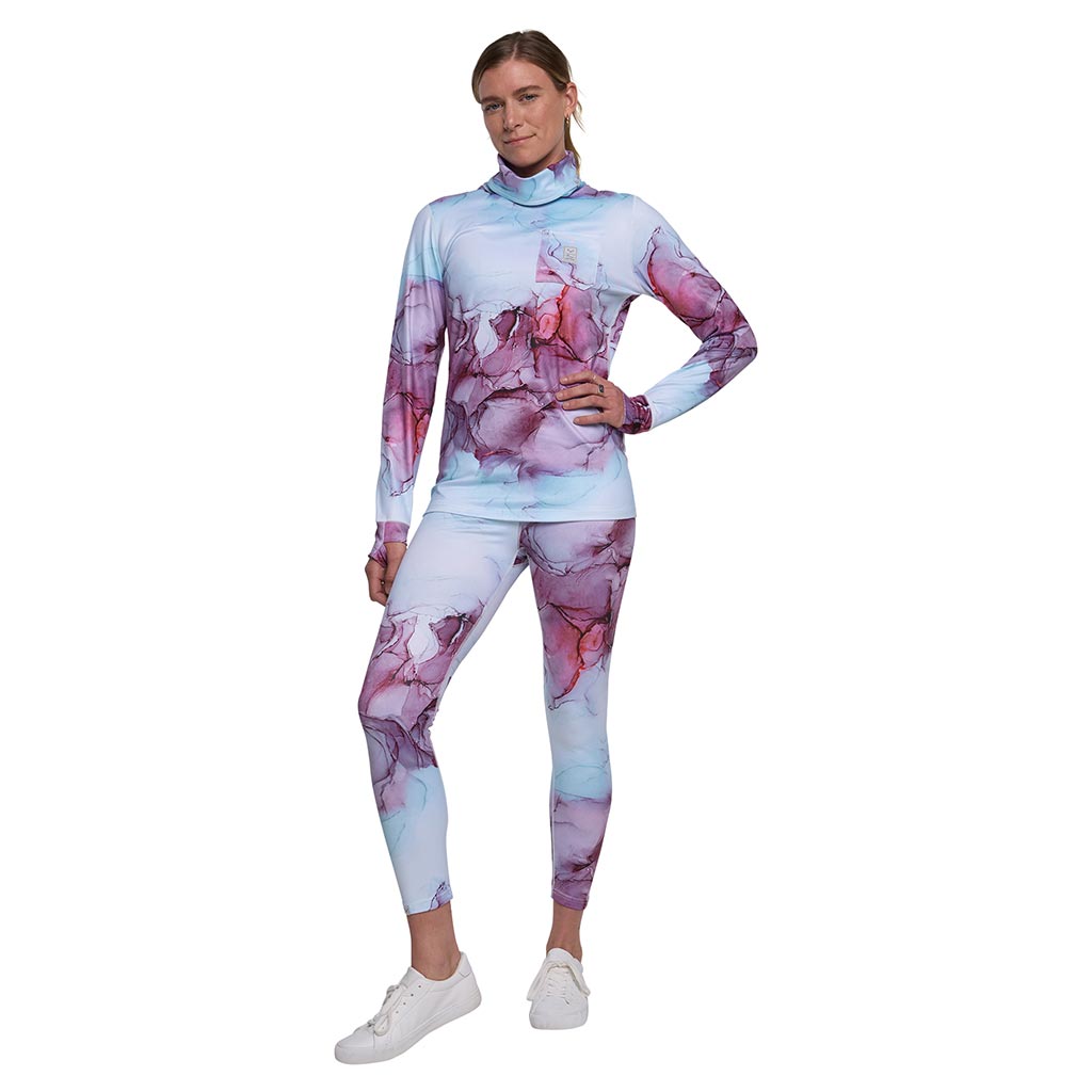 Rojo Womens Tranquility Park 7/8 Pant - Rosewater