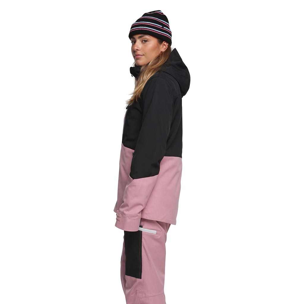 Rojo 2026 Womens All Terrain Jacket - True Black/Lilas