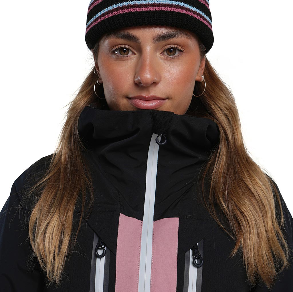 Rojo 2026 Womens All Terrain Jacket - True Black/Lilas