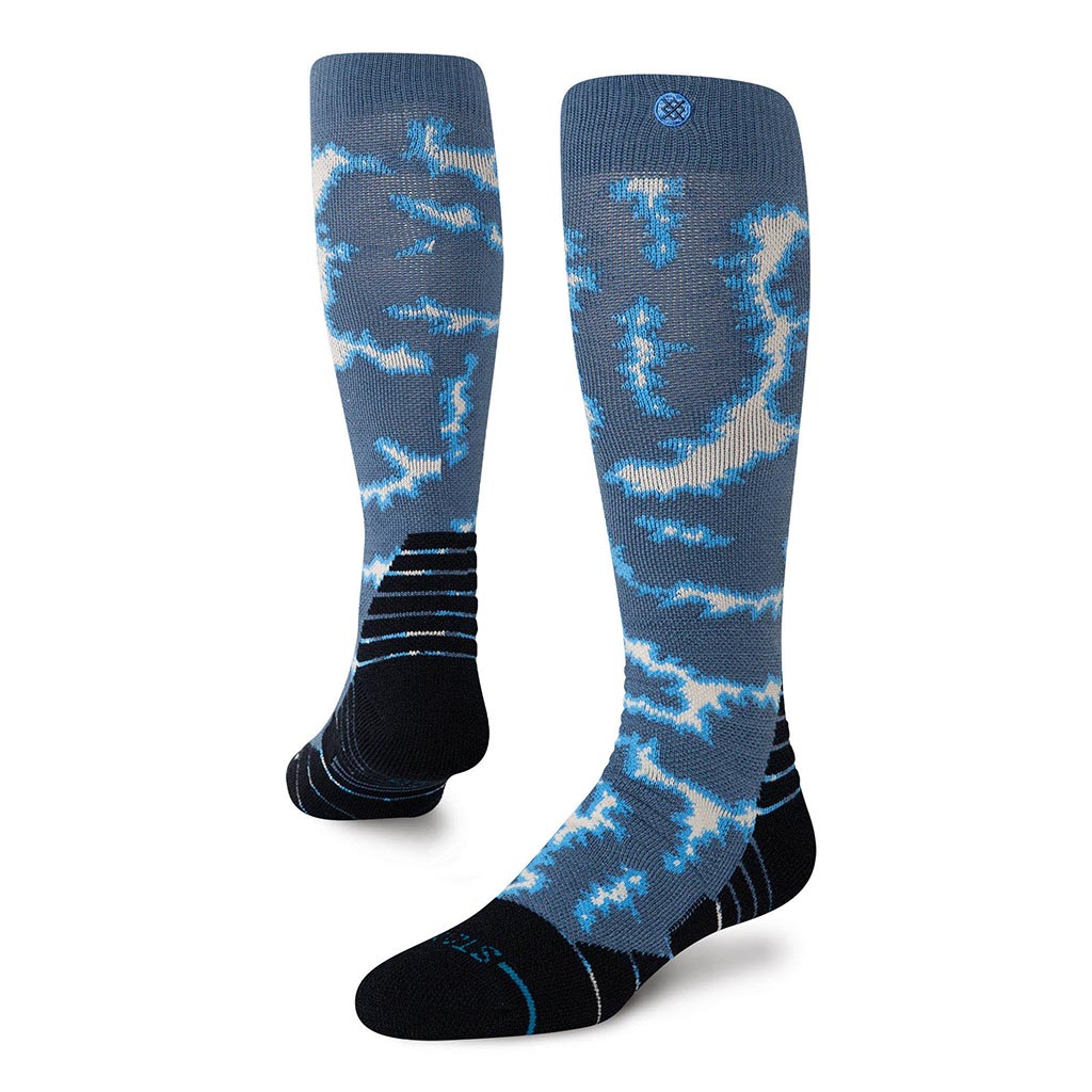 Stance All Terrain Midweight Wool Snow Socks - Sea Blue