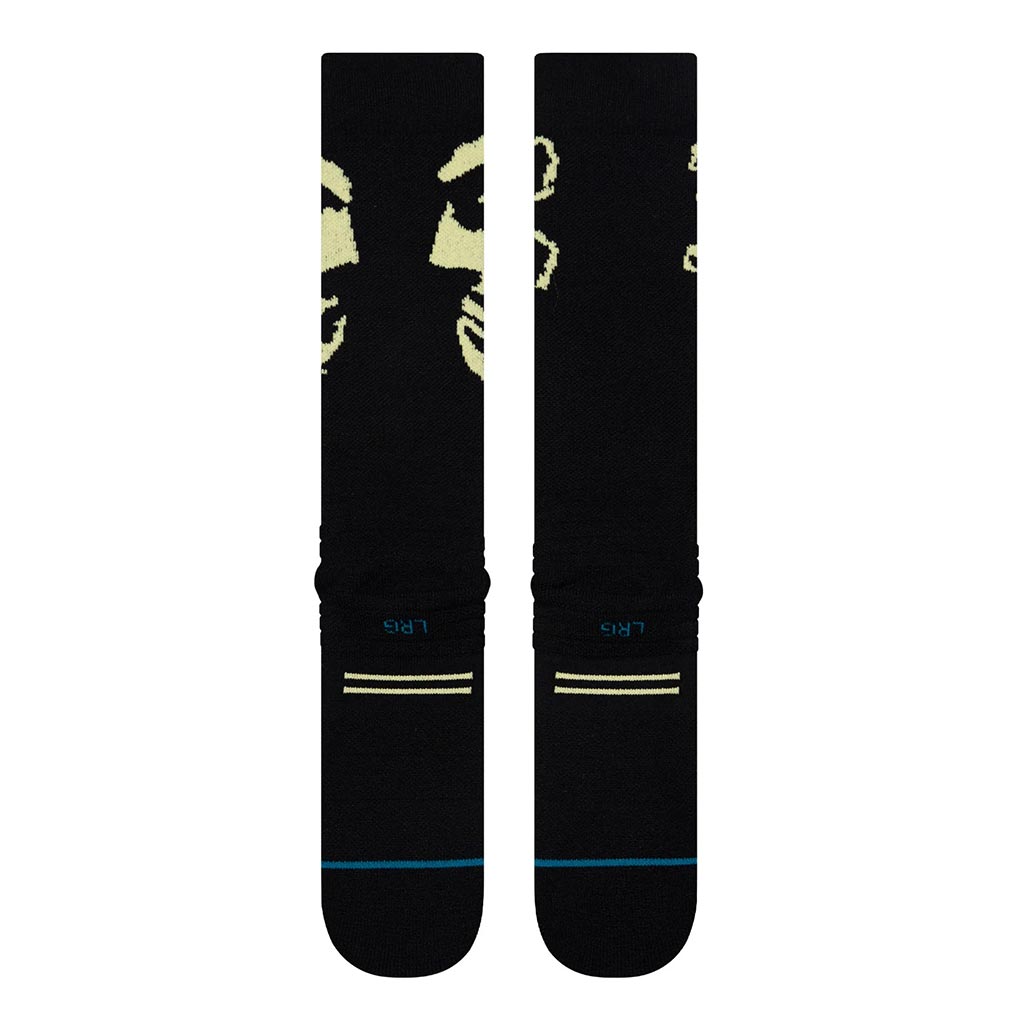 Stance Misfits Wool Snow Socks - Black